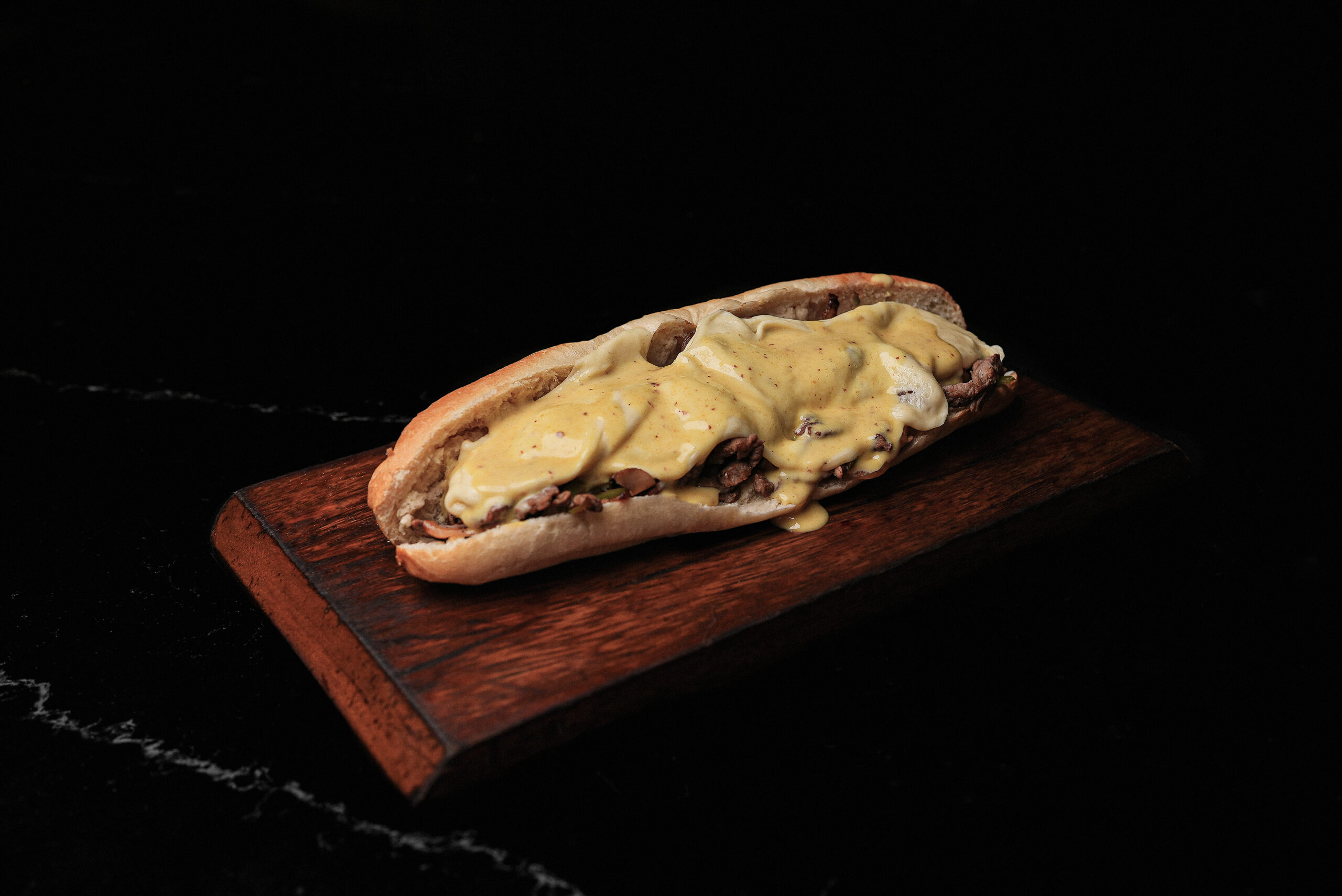 Steak Baguette <span style="color: white"><br>8.5$</br></span></p>