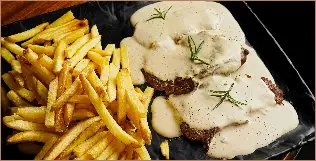 Steak et Frites <span style="color: white"><br>17$</br></span></p>